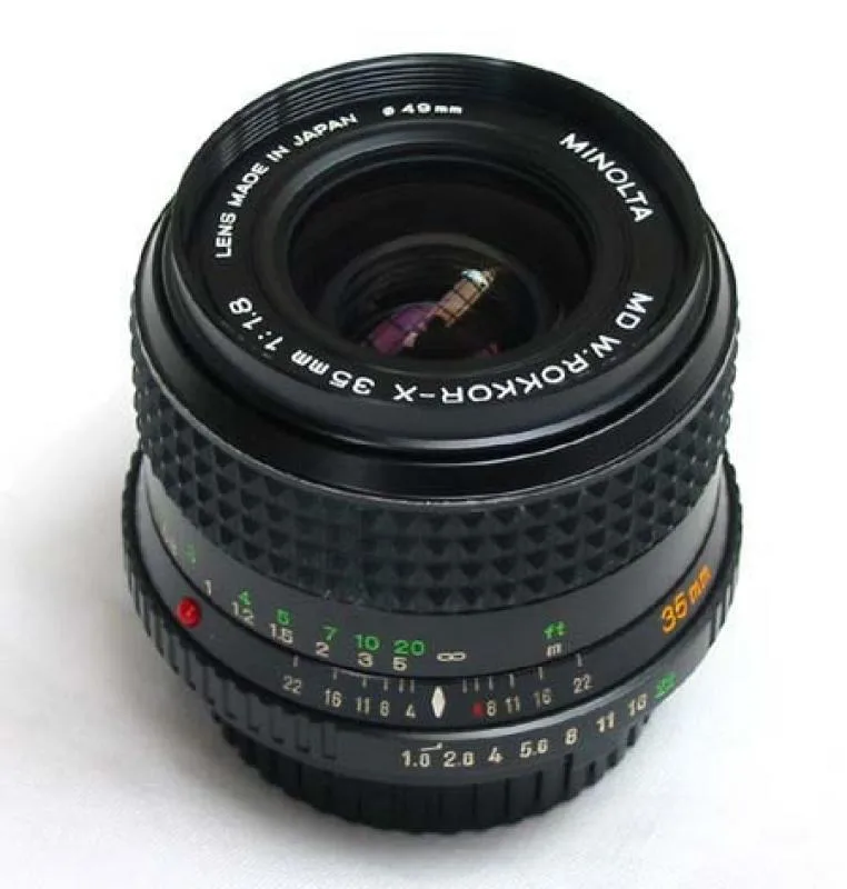 Minolta MD W. Rokkor-X 35mm F/1.8