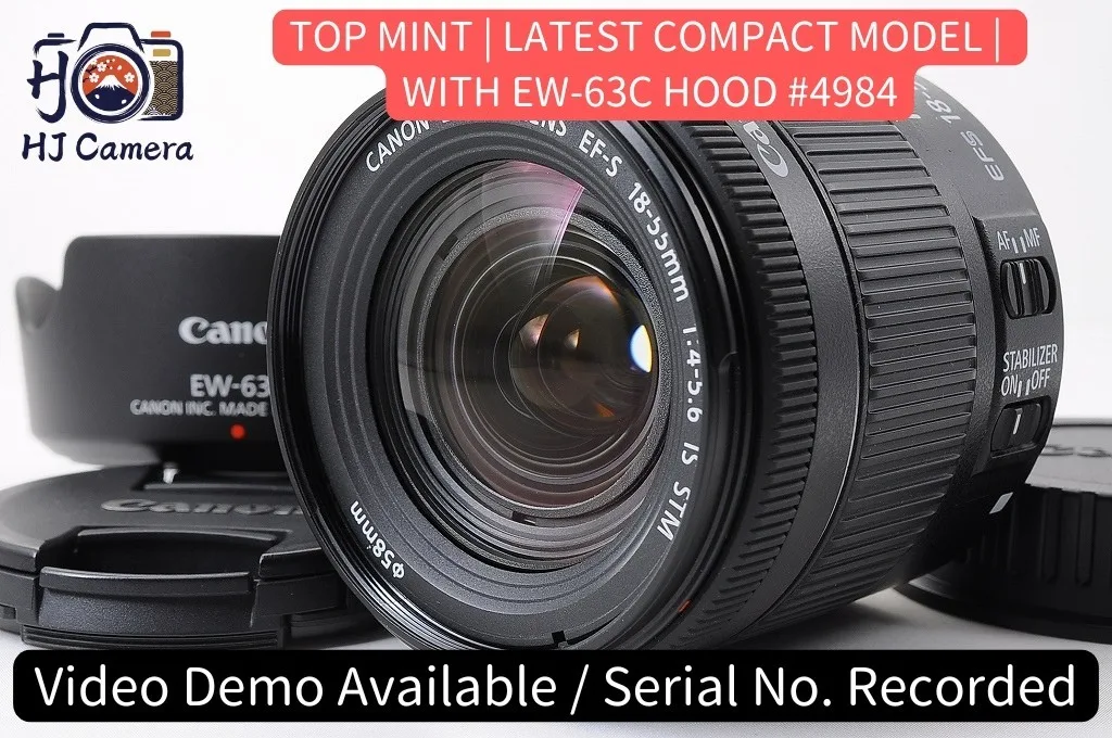 Canon EF-S 18-55mm F/4-5.6 IS STM