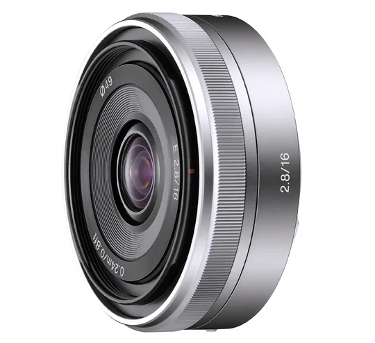Sony E 16mm F/2.8