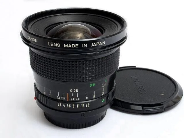 Canon FDn 20mm F/2.8