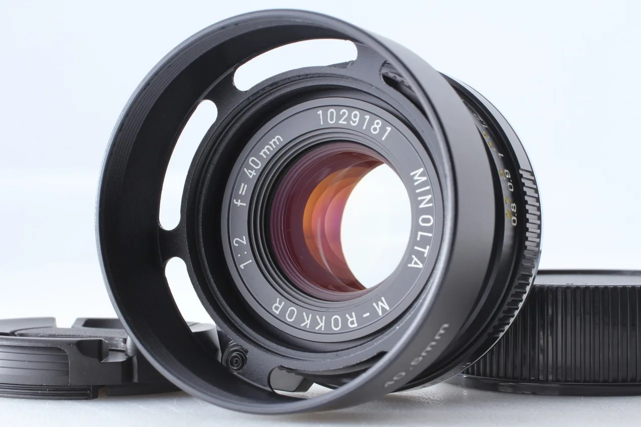 Minolta M-Rokkor 40mm F/2 For CL