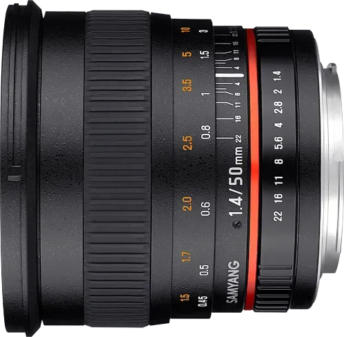 Samyang 50mm F/1.4 AS UMC / Rokinon 50mm F/1.4 AS IF UMC