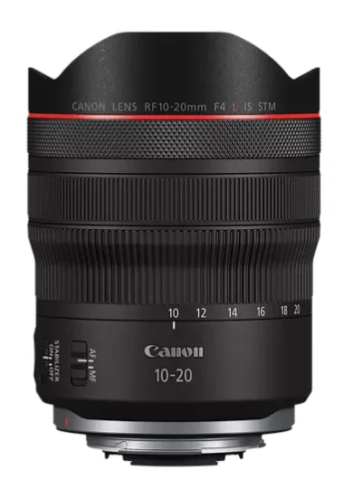 Canon RF 10-20mm F/4 L IS STM