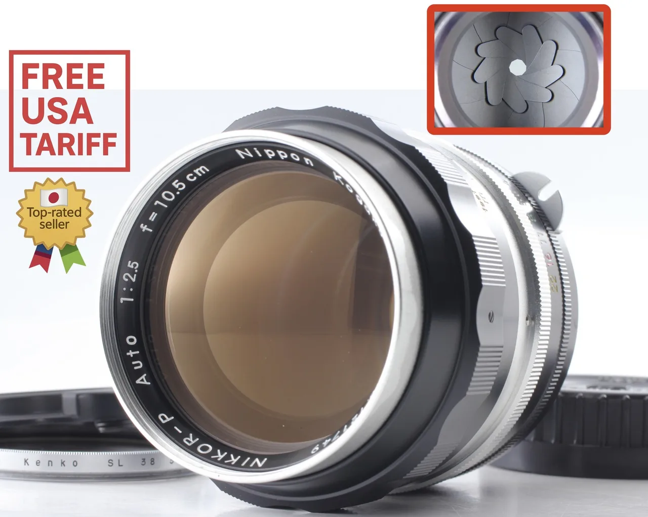 Nikon Nikkor-P 105mm F/2.5