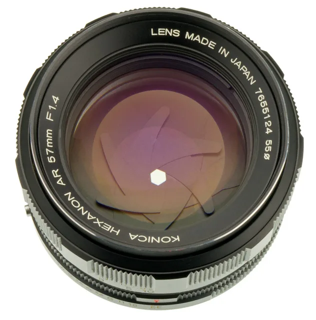 Konica Hexanon AR 57mm F/1.4