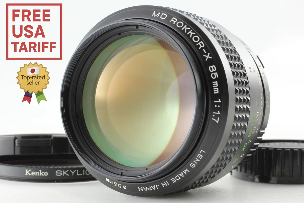 Minolta MD Rokkor 85mm F/1.7