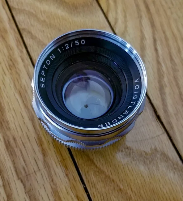 Voigtlander Septon 50mm F/2