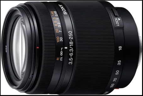 Sony AF DT 18-250mm F/3.5-6.3