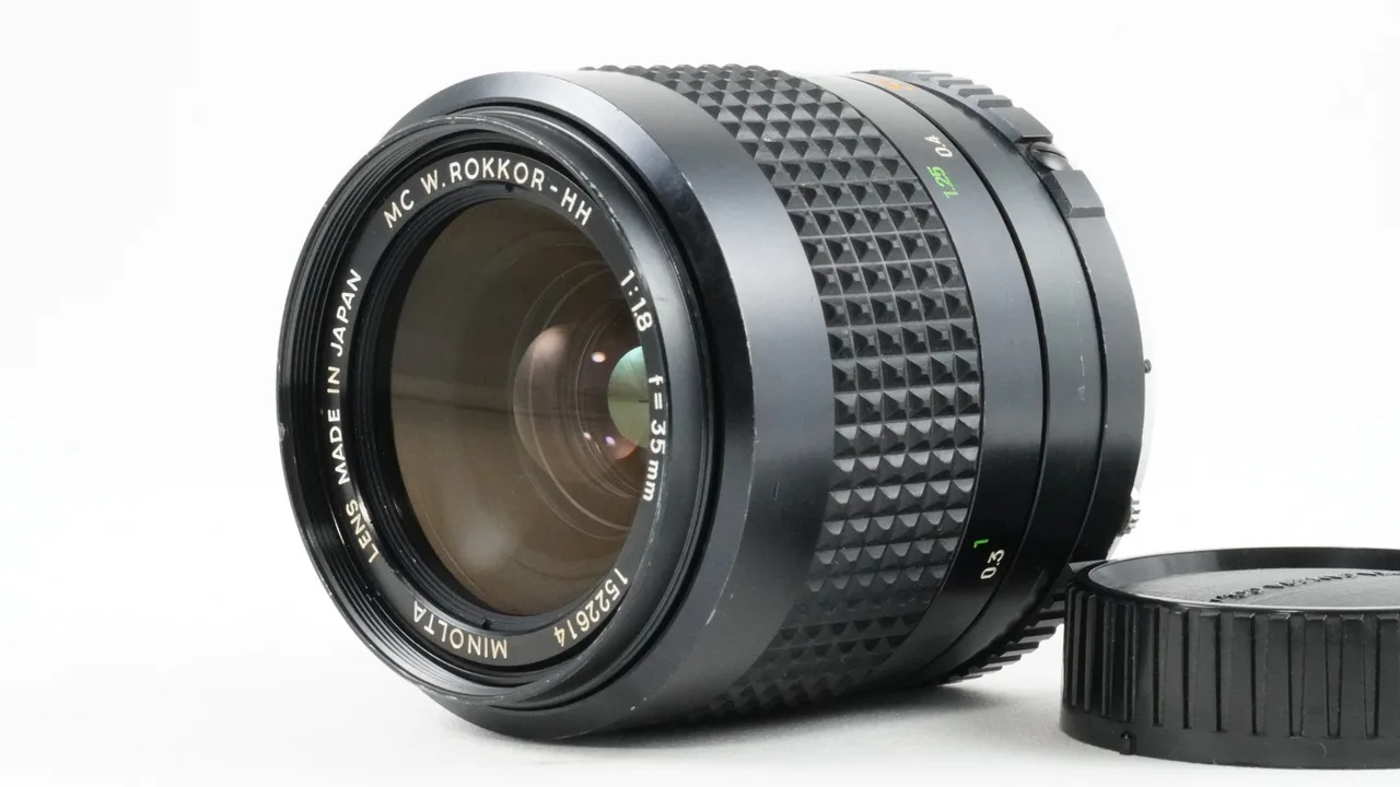 Minolta MC W.Rokkor -X HH 35mm F/1.8