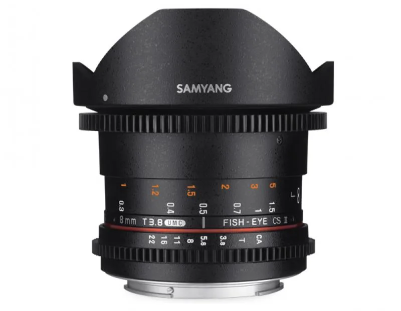 Samyang 8mm F/3.8 VDSLR UMC Fish-eye CS II
