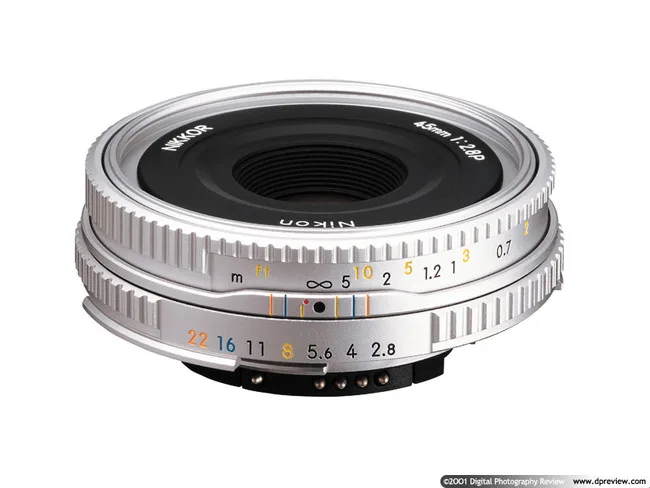 Nikon Nikkor 45mm F/2.8 P