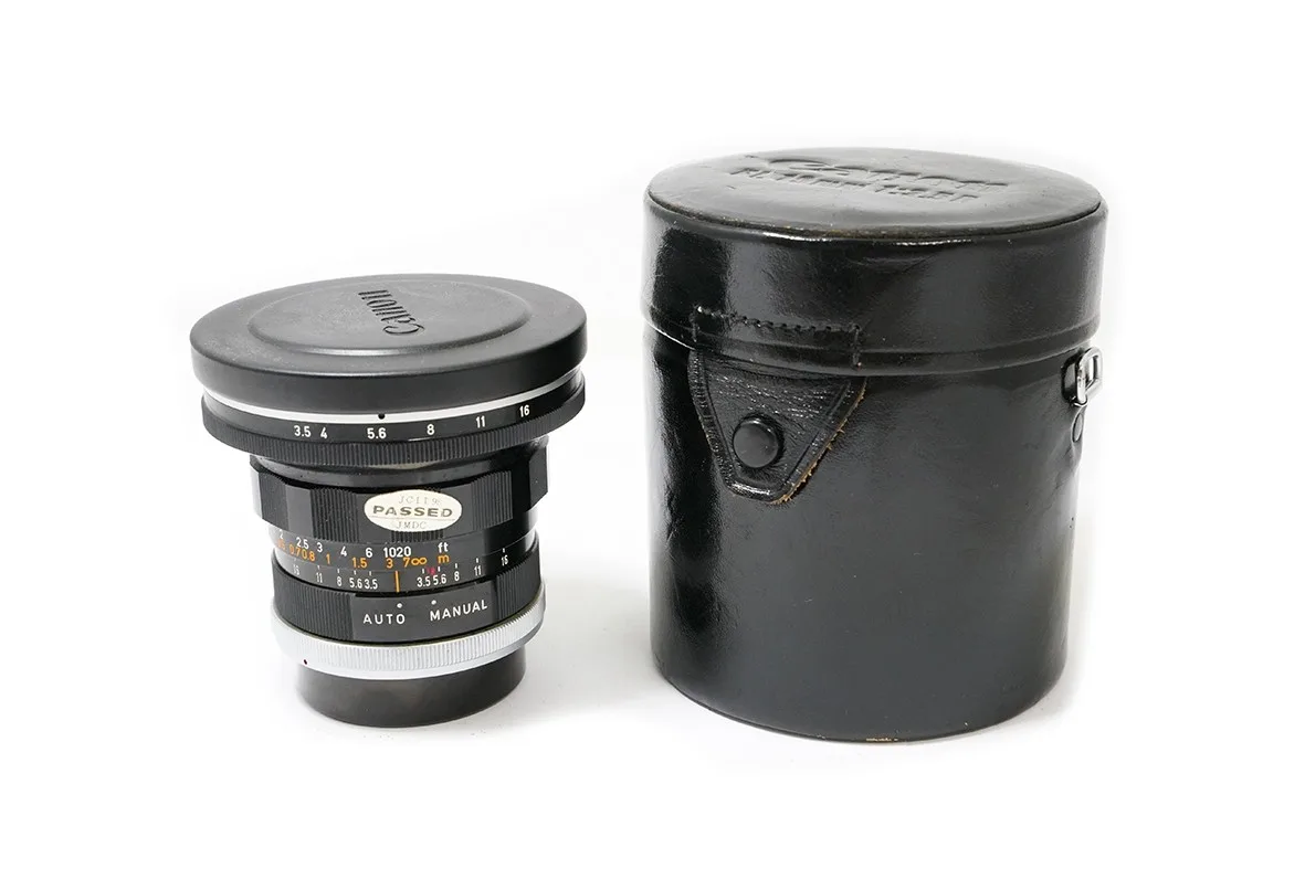 Canon 19mm F/3.5