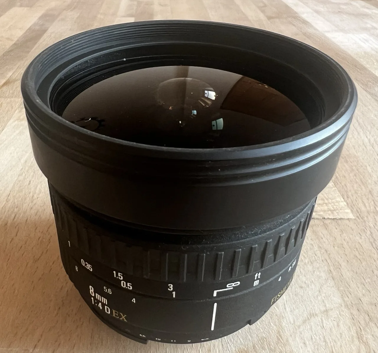 Sigma 8mm F/4 EX Fisheye