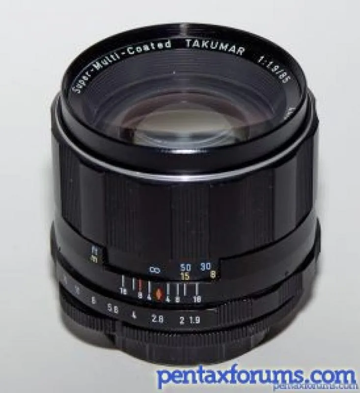 Super-Multi-Coated Takumar 85mm F/1.9