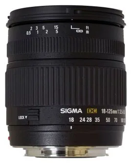 Sigma AF 18-125mm F/3.5-5.6 DC