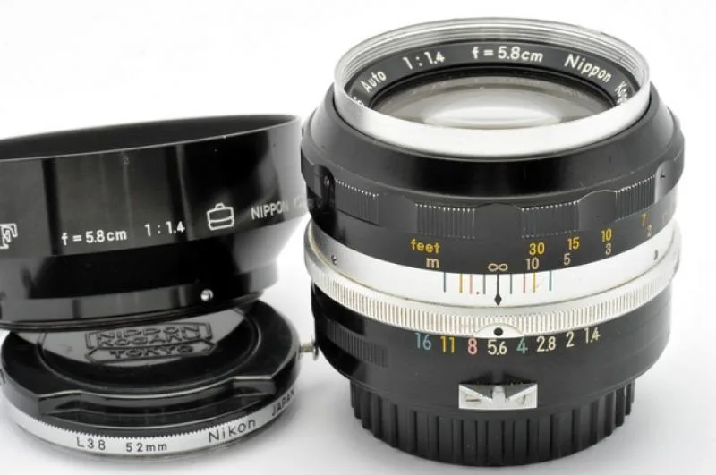 Nikon Nikkor-S 58mm F/1.4 non-Ai