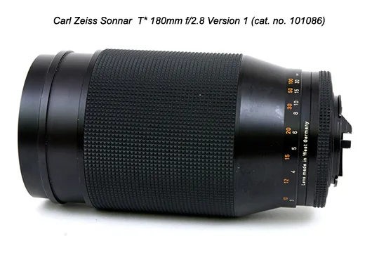 Carl Zeiss C/Y Sonnar T* 180mm F/2.8