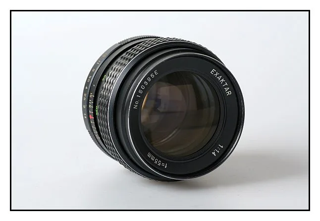 Exaktar 55mm F/1.4