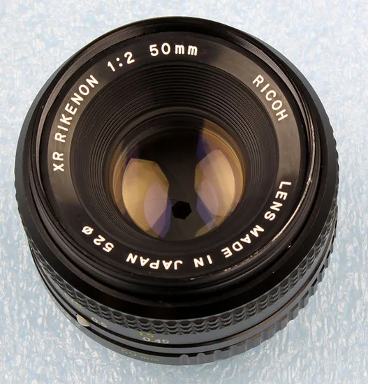 Ricoh XR Rikenon 50mm F/2
