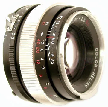 Voigtlander Color-Heliar 75mm F/2.5 SL I