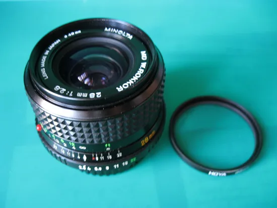 Minolta MD W.Rokkor 28mm F/2.8