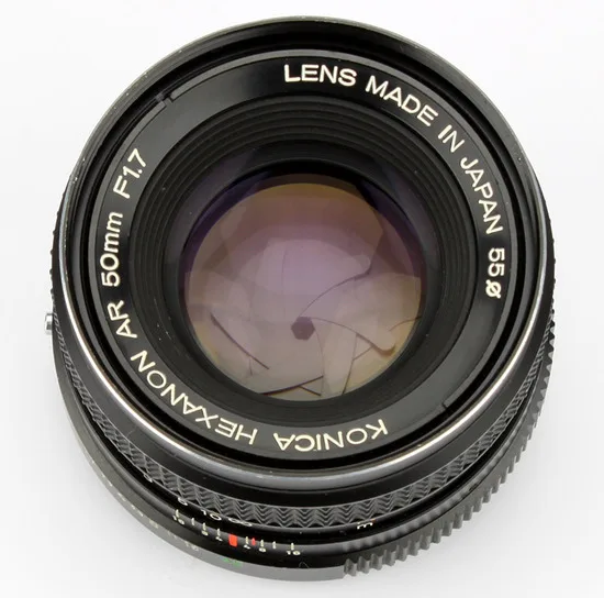 Konica HEXANON AR 50mm F/1.7