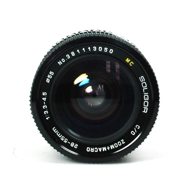 Soligor C/D 28-55mm F/3.3-4.5 Zoom+Macro MC
