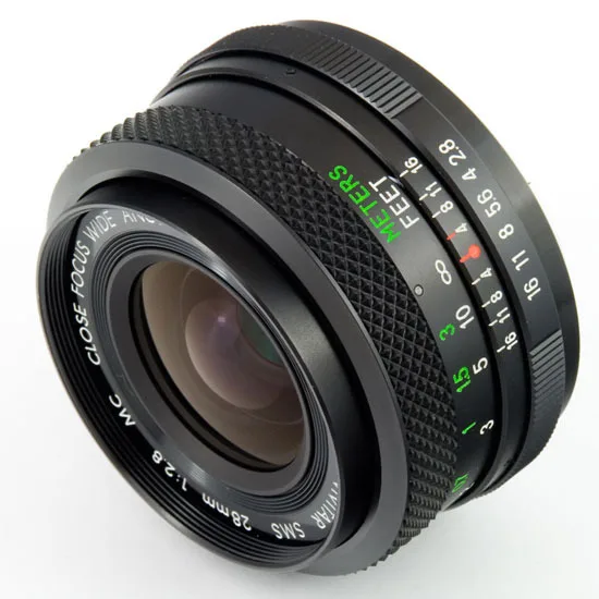 Vivitar SMS Close Focus MC 28mm F/2.8 Komine