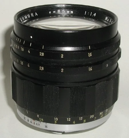 Komura 85mm F/1.4