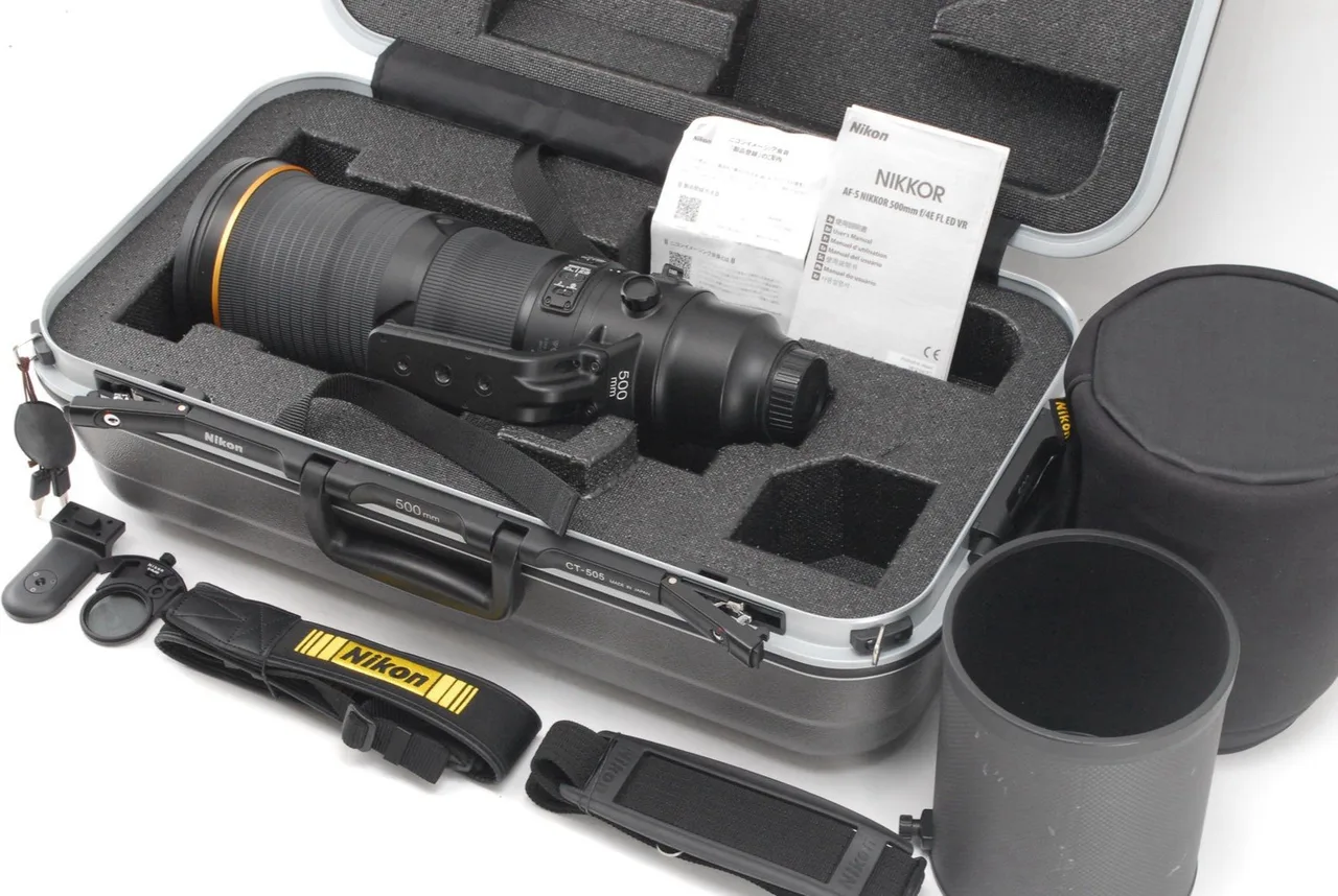 Nikon AF-S Nikkor 500mm F/4E FL ED VR
