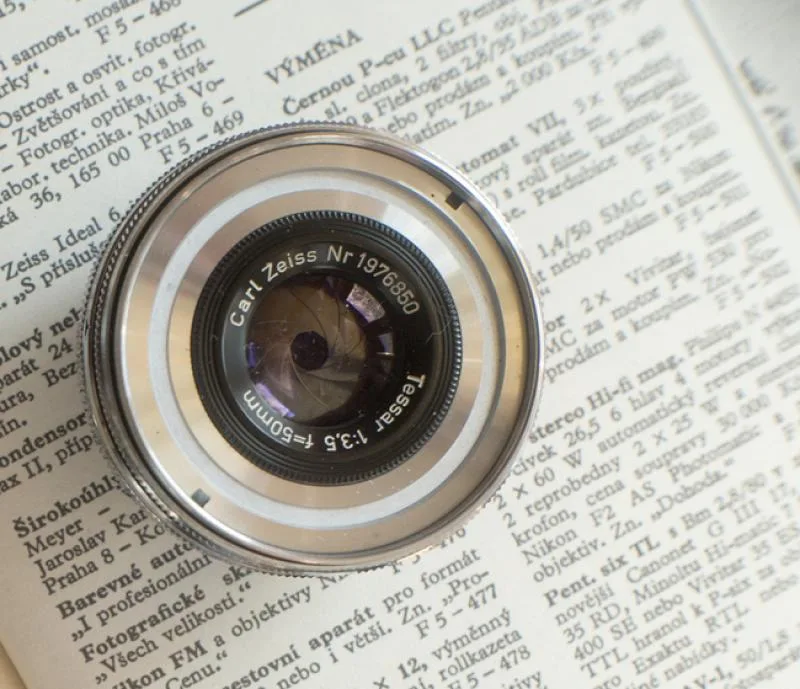 Carl Zeiss Tessar 50mm F/3.5