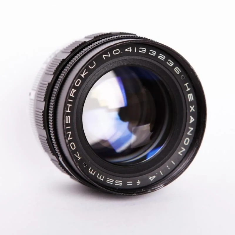 Konishiroku Hexanon 52mm F/1.4