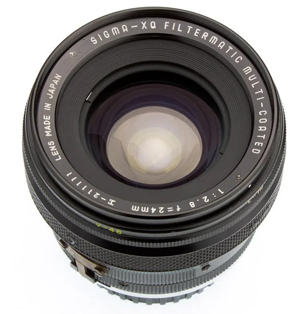 Sigma-XQ Filtermatic Multi-Coated 24mm F/2.8