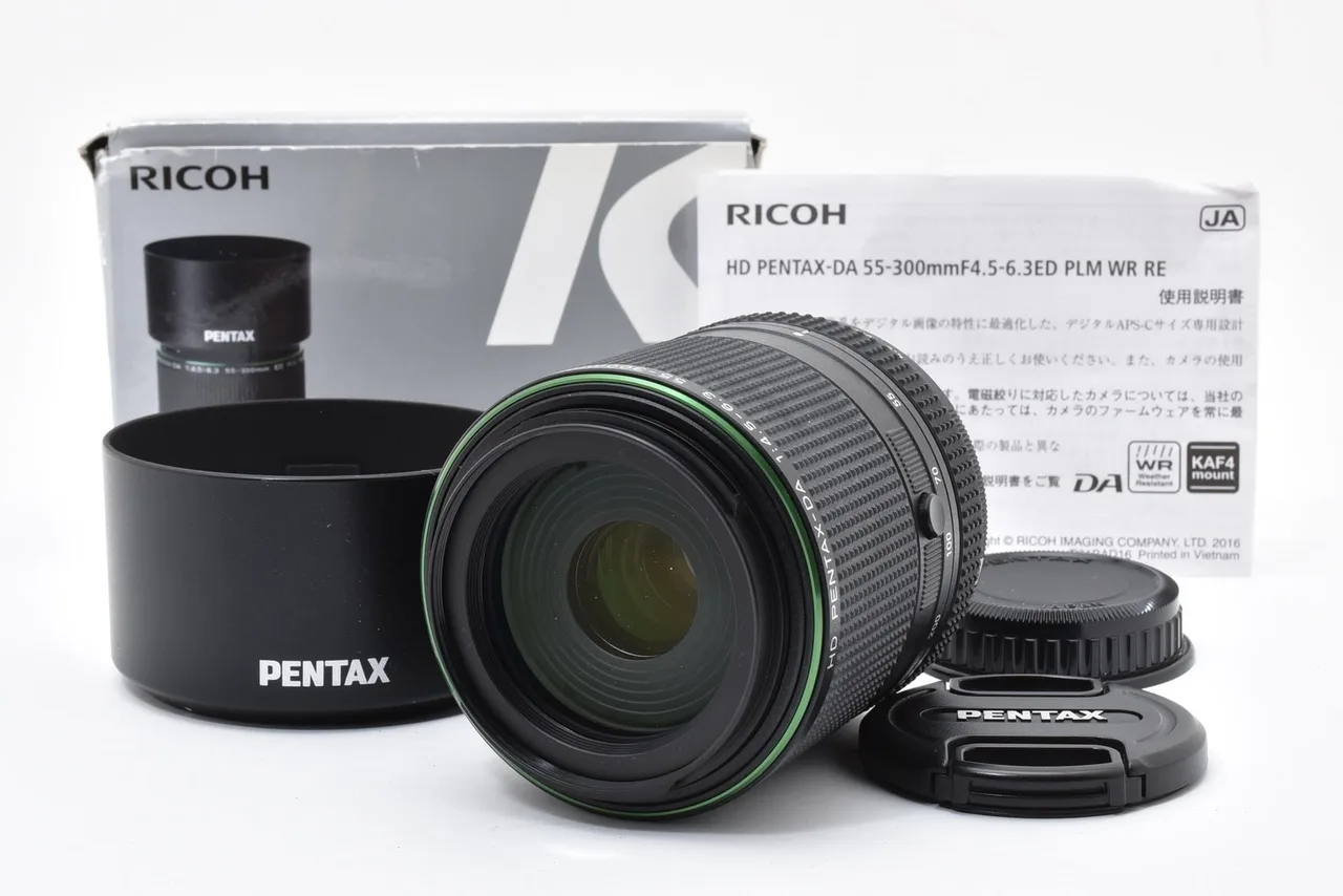 HD Pentax-DA 55-300mm F/4.5-6.3 ED PLM WR RE