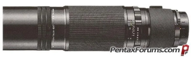 Pentax Super-Multi-Coated Takumar 6x7 500mm F/5.6