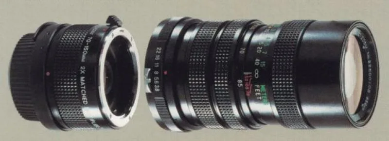 Vivitar 70-150mm F/3.8 Close Focusing Zoom Lens 2 Touch Version