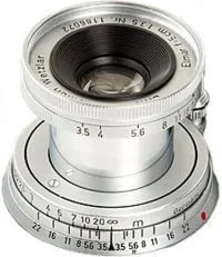 Ernst Leitz Wetzlar Elmar 50mm F/3.5 III