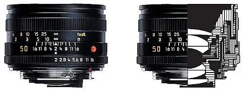 Leica Summicron-R 50mm F/2.0 E55