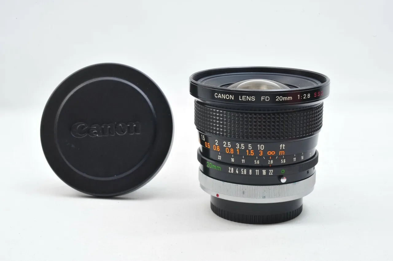 Canon FD 20mm F/2.8 S.S.C.