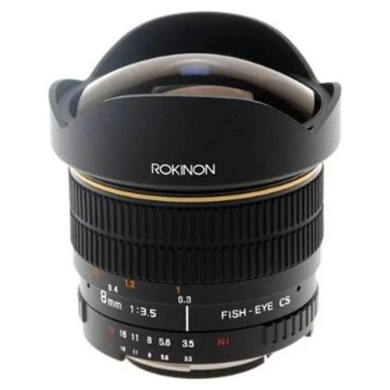 Rokinon 8mm F/3.5 Fish-Eye CS