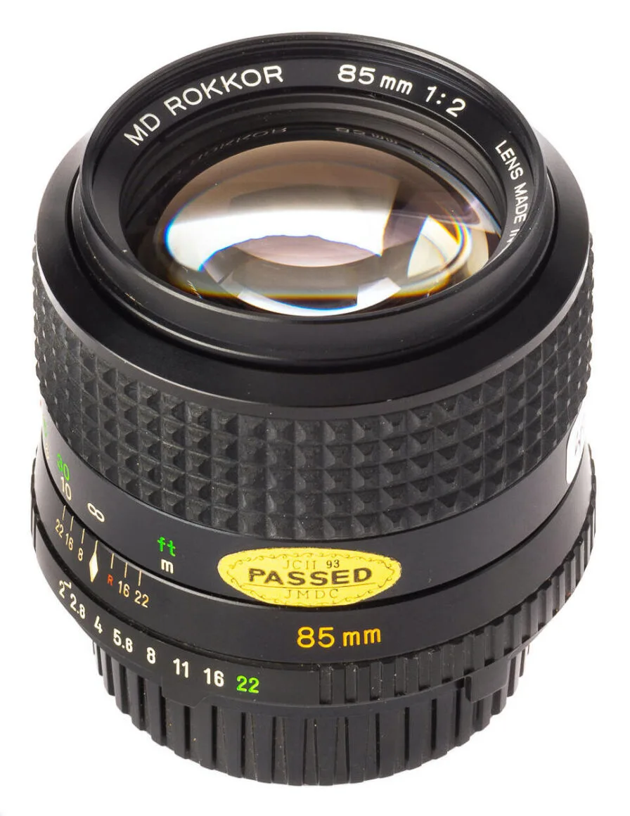 Minolta Rokkor 85mm F/2
