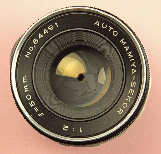 Auto Mamiya/Sekor 50mm F/2