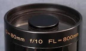 Bausch & Lomb 800mm F/10 Lightweight Mirror