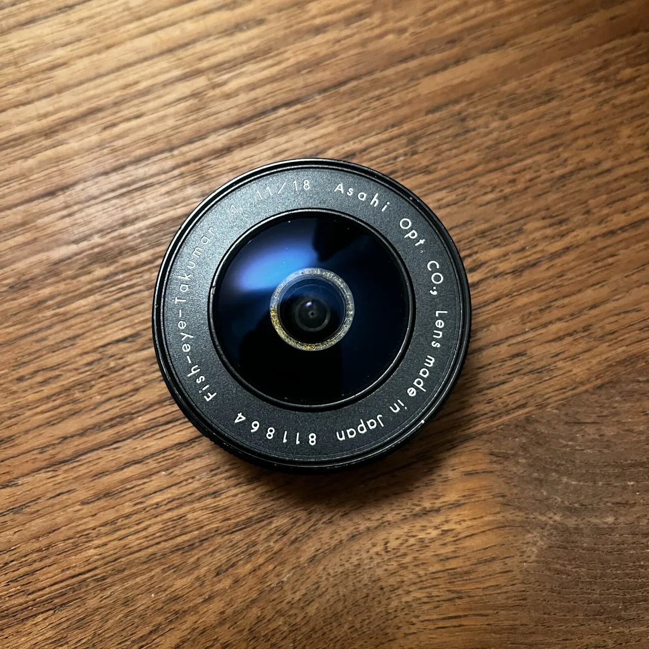 Asahi Fish-eye-TAKUMAR 18mm F/11