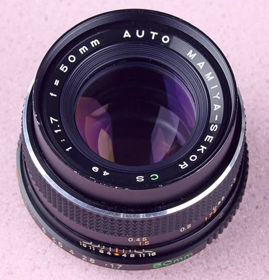 Auto Mamiya-Sekor CS 50mm F/1.7