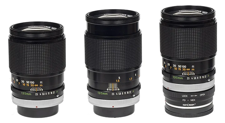 Canon FD 135mm F/2.5 S.C.