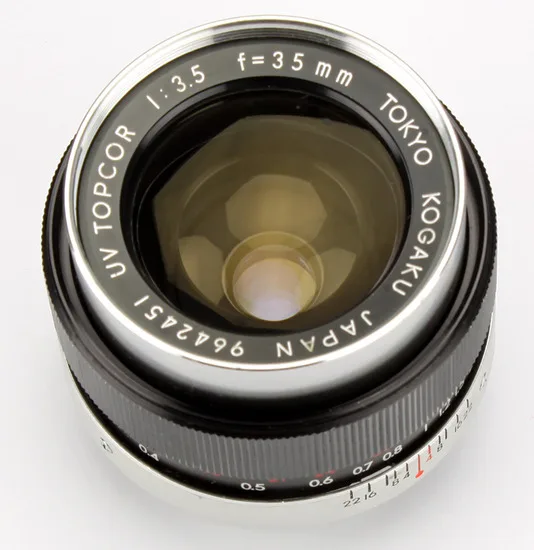 UV Topcor 35mm F/3.5