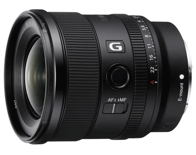 Sony FE G 20mm F/1.8