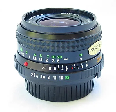 Minolta MD W. Rokkor-X 35mm F/2.8
