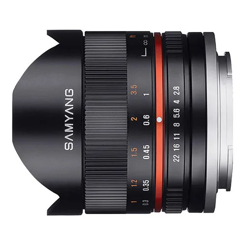 Samyang 8mm F/2.8 UMC Fisheye II
